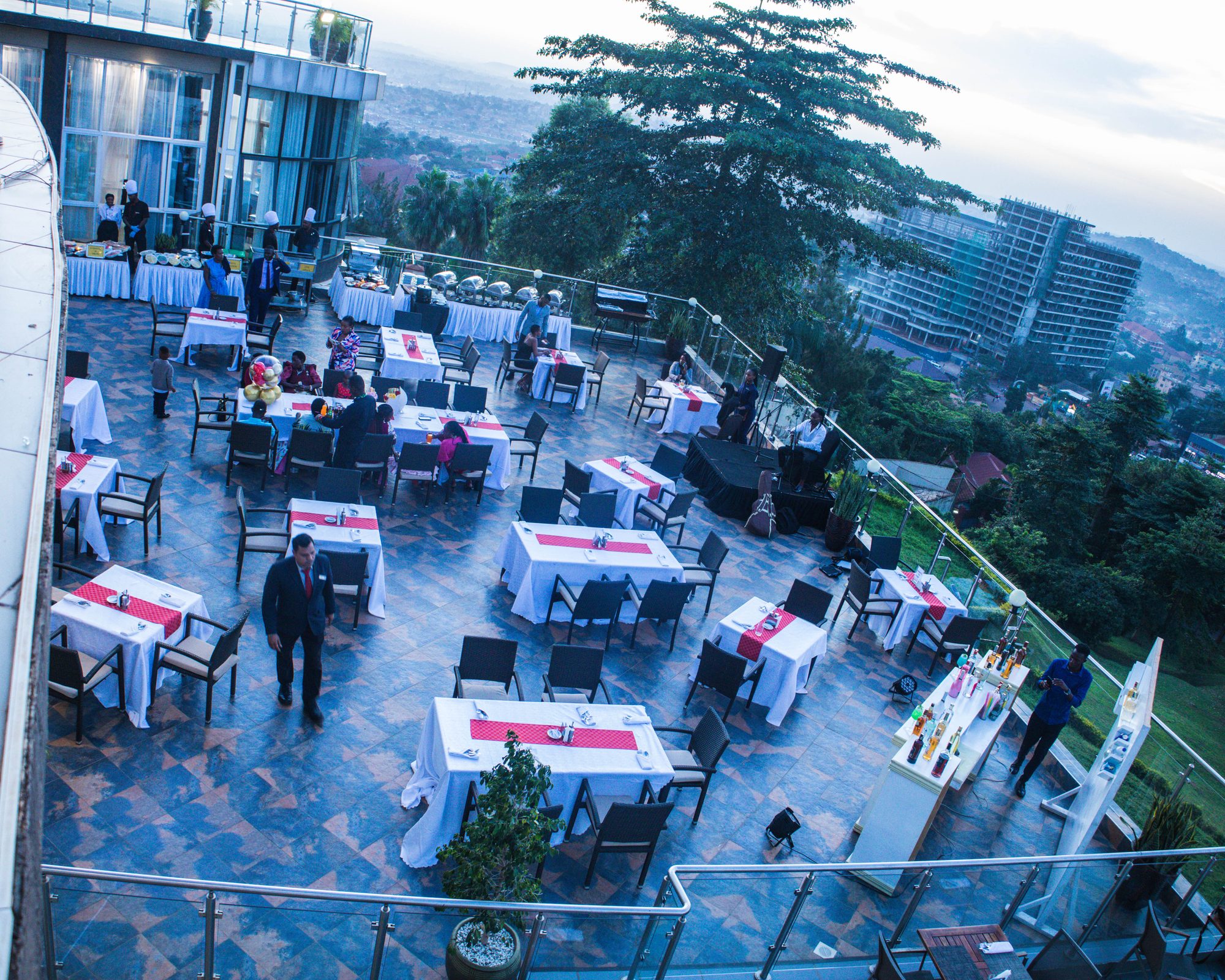 Lariza Terrace at Skyz Hotel Kampala